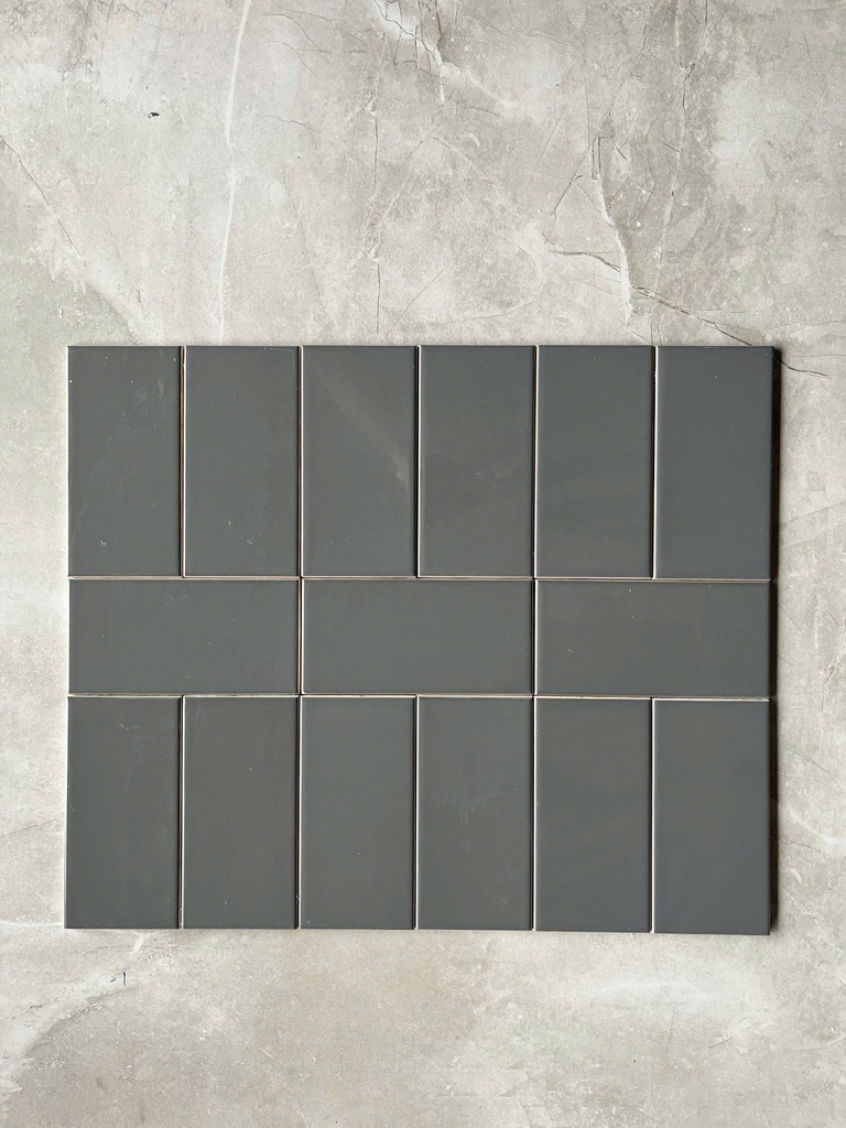 Gạch thẻ xám bóng KT 75x150mm loại UTT36G_SA