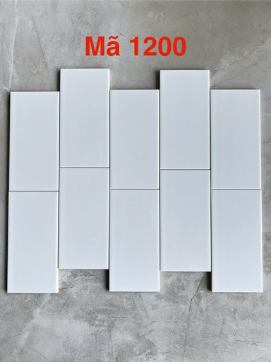 [M1200_SA( 0199-2)] Gạch thẻ 100x200mm loại 1 mã M1200_SA