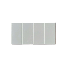 [STA75152] Gạch thẻ Việt Nam  KT 75x150mm xám lạnh bóng phẳng loại 1 mã STA75152